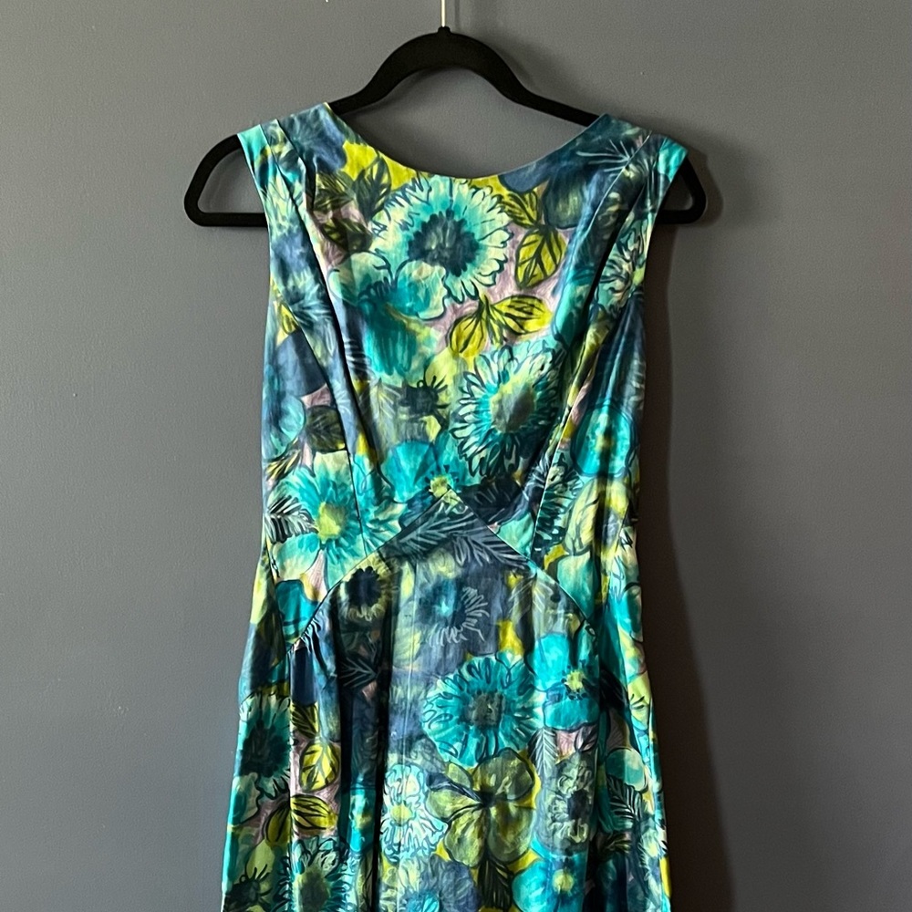 Vintage Kiyomi of Hawaii Lolani Maxi Dress sleeveless Size S-M